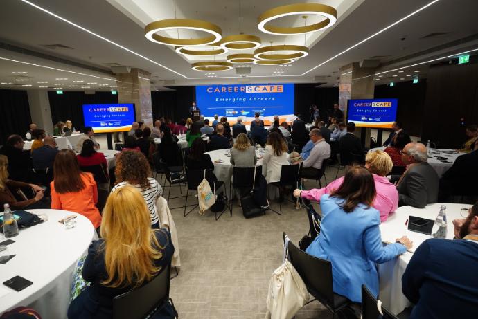 Photo of a workshop with people