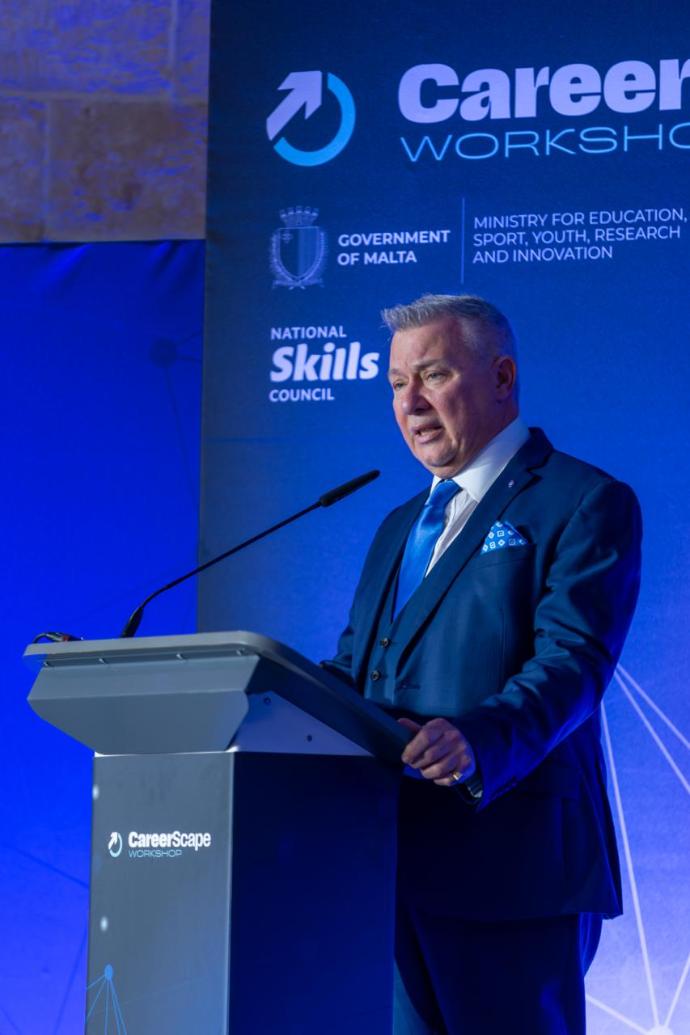 Executive Chairman of NSC giving the speech